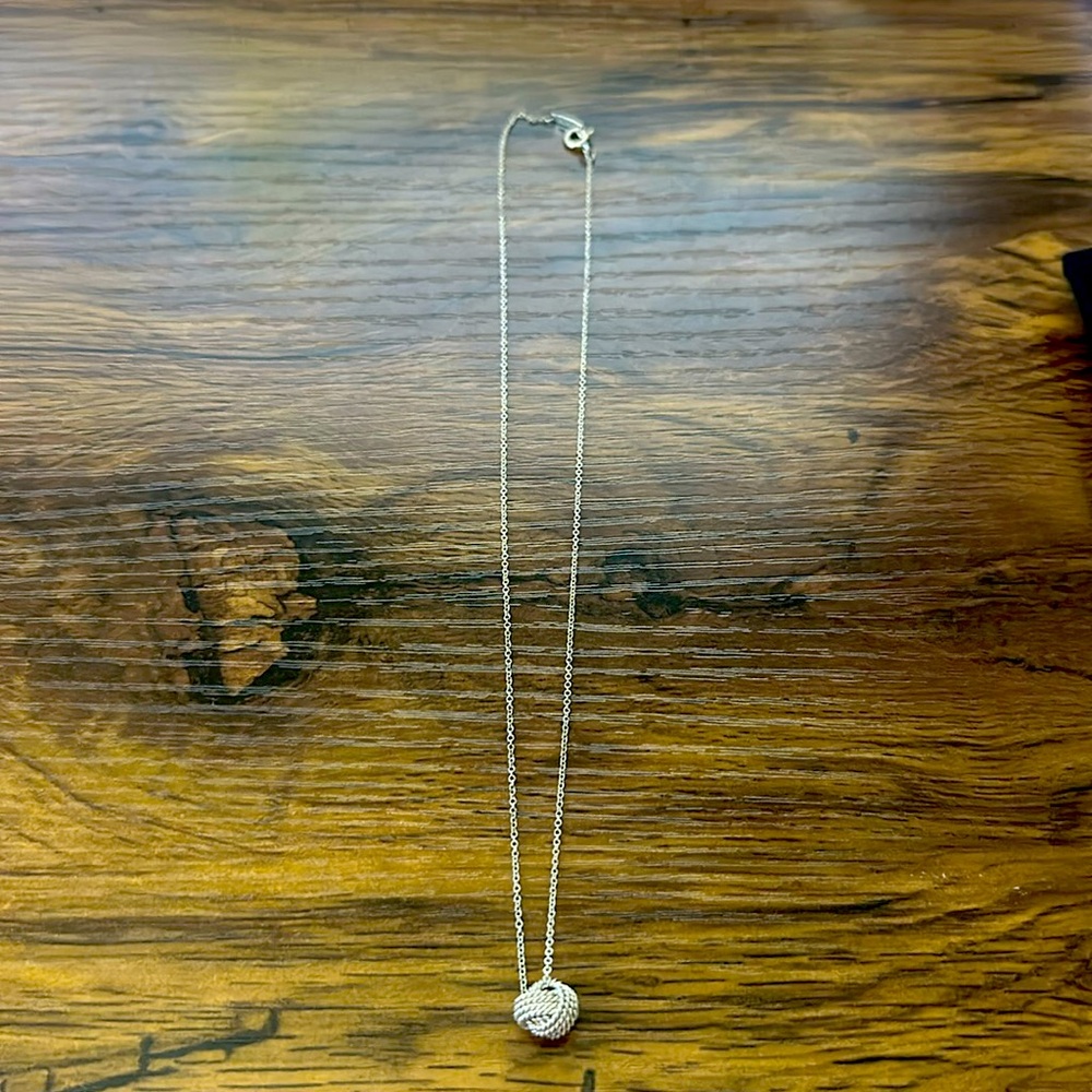 Tiffany & Co Rope Ball Necklace